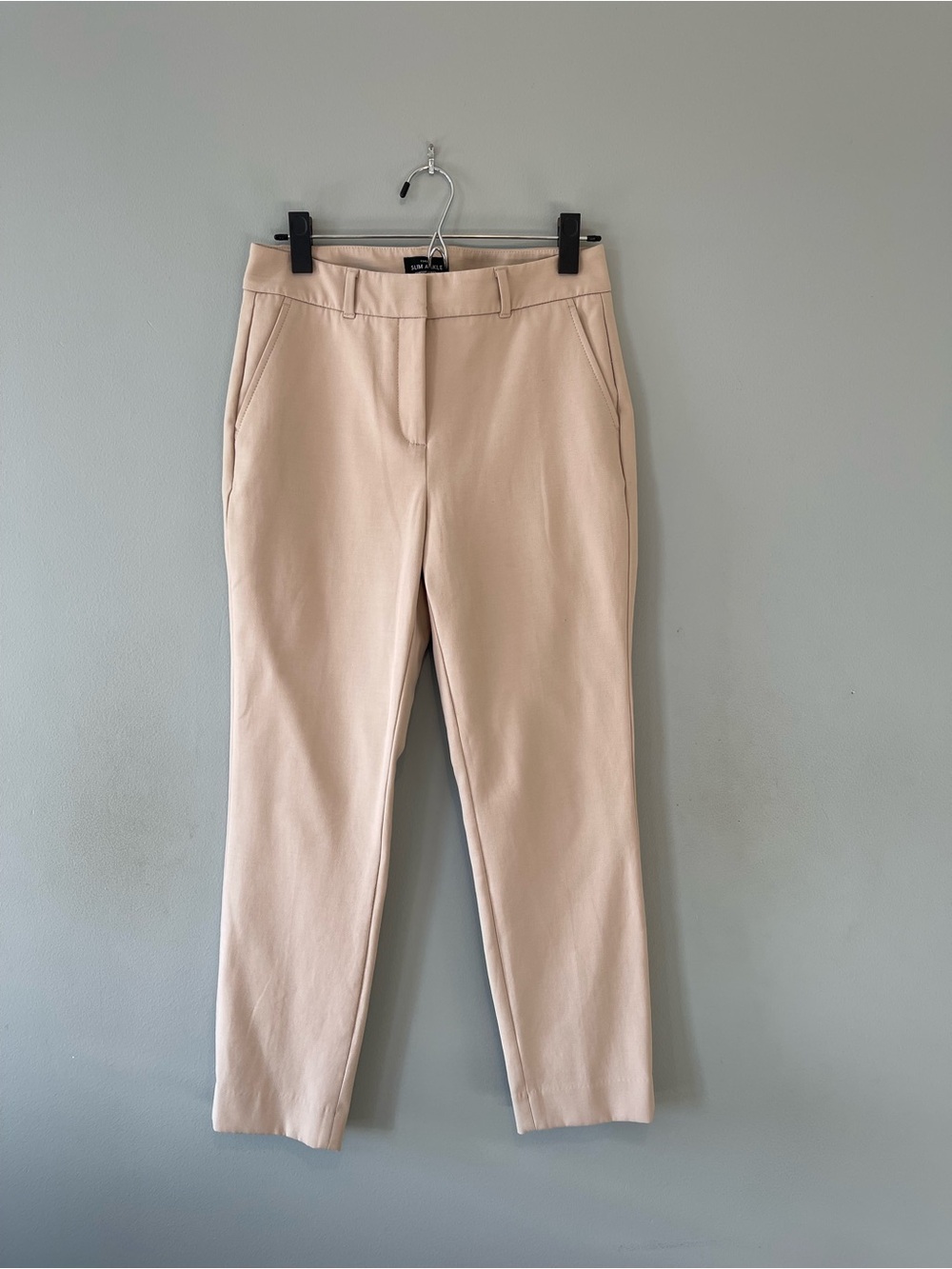 White House Black Market Beige Ankle Pants